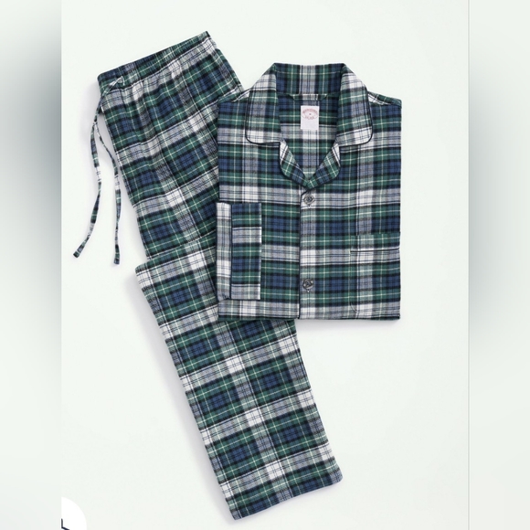 Brooks Brothers | Other | Nwt Brooks Brothers Xl Cotton Flannel Tartan ...
